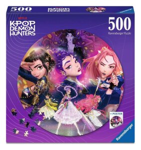 KPop Demon Hunters Rundpuzzle For the fans! (500 Teile)