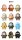 LamaTama Elektronische Sammelfiguren 6 cm Serie 1 heo Exclusive Blind Box Display (26)