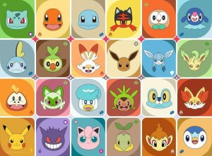 Pokemon Kinderpuzzle Pokemon Gesichter (100 Teile XXL)