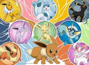 Pokemon Puzzles 4er-Pack Pokemon-Kumpels (4x100 Teile)