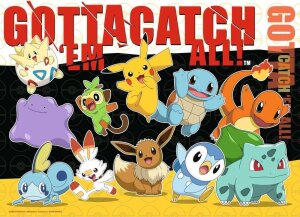 Pokemon Puzzles 4er-Pack Pokemon-Kumpels (4x100 Teile)