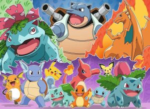 Pokemon Puzzles 4er-Pack Pokemon-Kumpels (4x100 Teile)