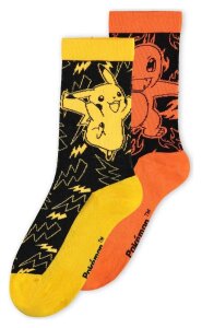 Pokemon Socken 2er-Pack Crew 39-42