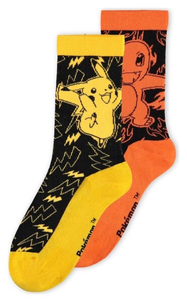 Pokemon Socken 2er-Pack Crew 43-46