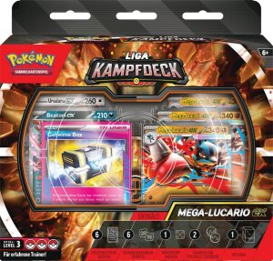 Pokemon TCG Liga-Kampfdeck Mega-Lucario-ex *DE*
