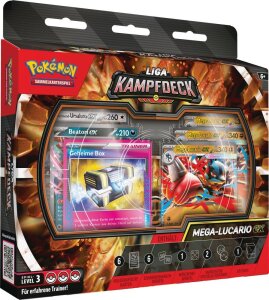 Pokemon TCG Liga-Kampfdeck Mega-Lucario-ex *DE*