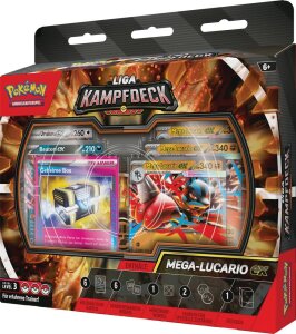 Pokemon TCG Liga-Kampfdeck Mega-Lucario-ex *DE*