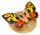 Rebirth of Mothra Toho Monster Series Art Vignette PVC-Figur Mothra (1996) 5 cm