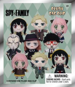 Spy x Family Plüsch-Taschenanhänger Display (24)
