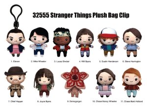 Stranger Things Plüsch-Taschenanhänger Display...