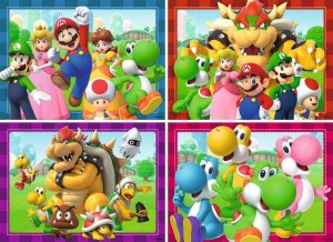 Super Mario Puzzles 4er-Pack Zeit für Mario! (4x100...