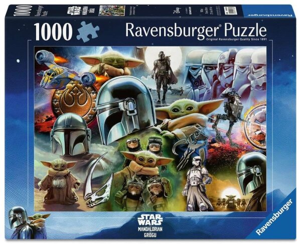 The Mandalorian and Grogu Puzzle (1000 Teile)