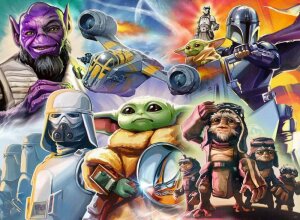 The Mandalorian and Grogu Puzzle (500 Teile)