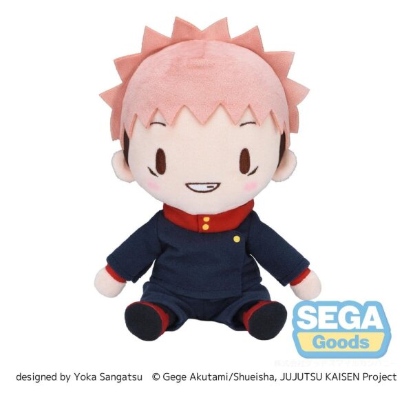 Jujutsu Kaisen Fuwa Petit Plüschfigur Yuji Itadori 20 cm