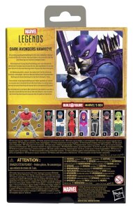 Marvel Legends Actionfigur Dark Avengers Hawkeye (BAF: Marvels Box) 15 cm