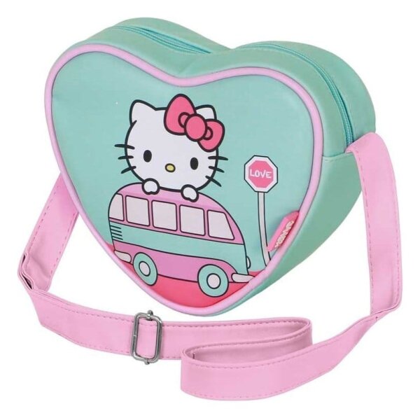 Sanrio Casual Heart Schultertasche Hello Kitty Van