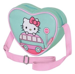 Sanrio Casual Heart Schultertasche Hello Kitty Van