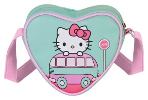 Sanrio Casual Heart Schultertasche Hello Kitty Van