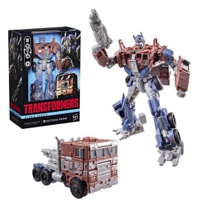 Transformers: Ära des Untergangs Studio Series Voyager Class Actionfigur Optimus Prime 17 cm
