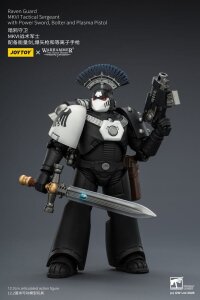 Warhammer 40,000 Actionfigur Raven Guard MkVI Tactical Sergeant 12 cm