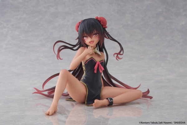 To Love-Ru Darkness Desktop Cute PVC Figur Nemesis (Chinese Dress Ver.) 13 cm