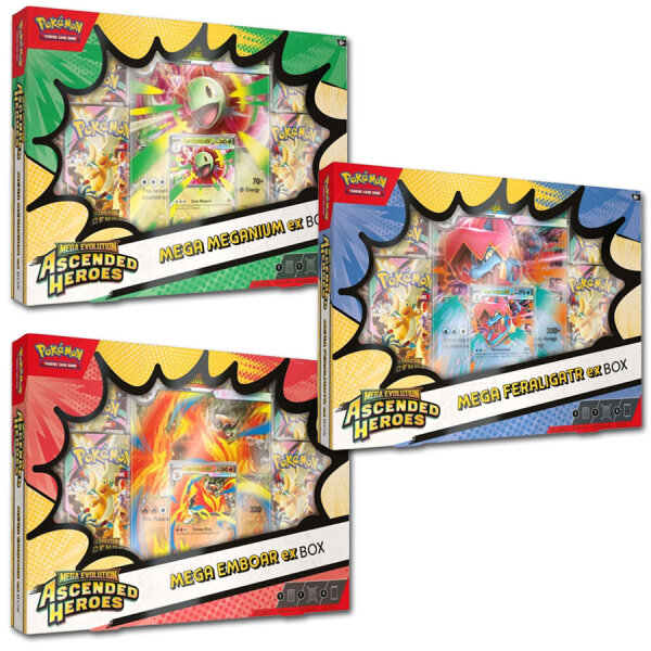 Pokemon TCG ME02.5 Ascended Heroes ex Box - englisch