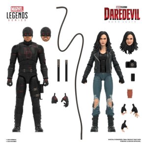 Daredevil: Born Again Marvel Legends Actionfiguren 2er-Pack Daredevil & Jessica Jones 15 cm