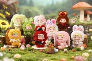 Fantastic Bunny O2 Plan Series Minifiguren Blind Box...