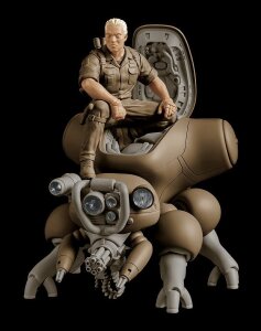 Ghost in the Shell PLAMAX minimum factory Plastic Model...