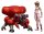 Ghost in the Shell PLAMAX minimum factory Plastic Model Kit Motoko Kusanagi mit Fuchikoma 8 cm