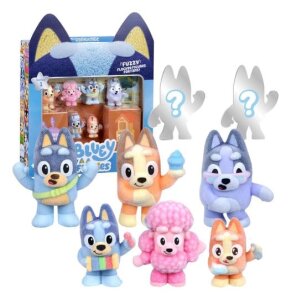 Bluey Fuzzies Deluxe Figuren-Pack