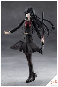 Sousai Shojo Teien Plastic Model Kit 1/10 Kuon Yakushiji Maria Kagaribi Damage Ver. 16 cm