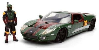 Star Wars Diecast Modell 1:24 Boba Fett 2005 Ford GT