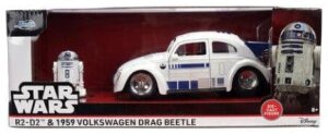 Star Wars Diecast Modell 1:24 R2-D2 1959 VW Drag Beetle