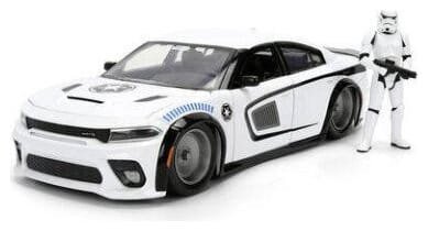 Star Wars Diecast Modell 1:24 Stormtrooper Dodge Charger SRT Hellcat
