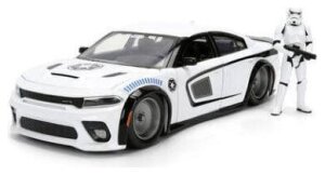Star Wars Diecast Modell 1:24 Stormtrooper Dodge Charger...
