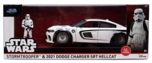 Star Wars Diecast Modell 1:24 Stormtrooper Dodge Charger...