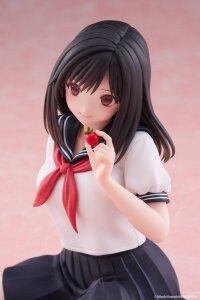 Strawberry 100% Desktop Cute PVC Figur Aya Tojo (School uniform Ver.) 13 cm