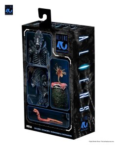 Aliens Ultimate Actionfigur Warrior (1986) Xenomorph Black (40th Anniversary) 23 cm
