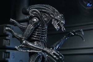 Aliens Ultimate Actionfigur Warrior (1986) Xenomorph Black (40th Anniversary) 23 cm
