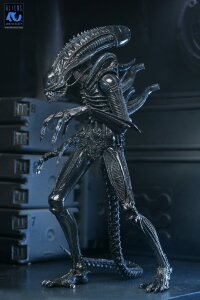 Aliens Ultimate Actionfigur Warrior (1986) Xenomorph Black (40th Anniversary) 23 cm
