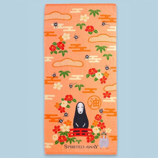 Chihiros Reise ins Zauberland Handtuch No Face & Flowers 70 x 140 cm