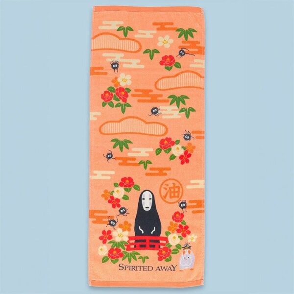 Chihiros Reise ins Zauberland Natsu Handtuch No Face & Flowers 34 x 80 cm