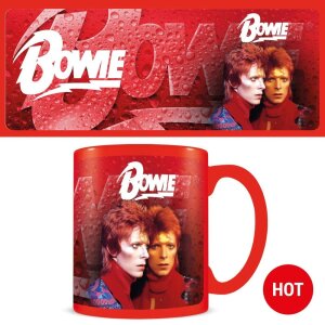 David Bowie Tasse mit Thermoeffekt Bolt