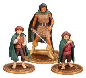Der Herr der Ringe Animated Film PVC Figuren 3er-Pack...