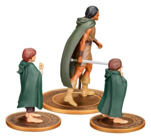 Der Herr der Ringe Animated Film PVC Figuren 3er-Pack Frodo, Aragorn, and Samwise