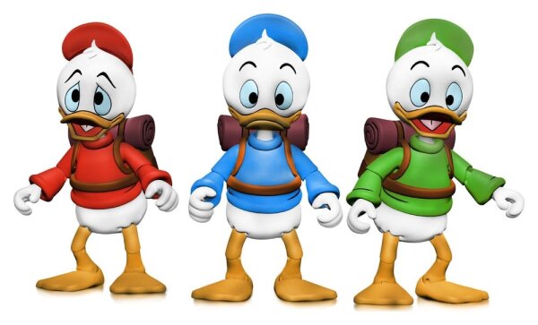 DuckTales Ultimate Actionfiguren 3er-Pack Huey, Dewey, and Louie 18 cm