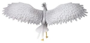 Flow UDF PVC Figur Secretarybird
