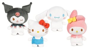 Hello Kitty & Friends Plüschfiguren  - Cup Noodles 16 cm Sortiment (24)