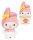 Hello Kitty & Friends Plüschfiguren  - Cup Noodles 16 cm Sortiment (24)